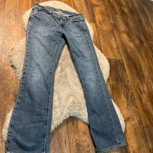 Old Navy The Flirt Denim Jeans Size 4‎ Women Boot Cut Medium Blue